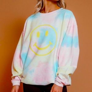 Smiley Tye Dye Cord (NWOT)